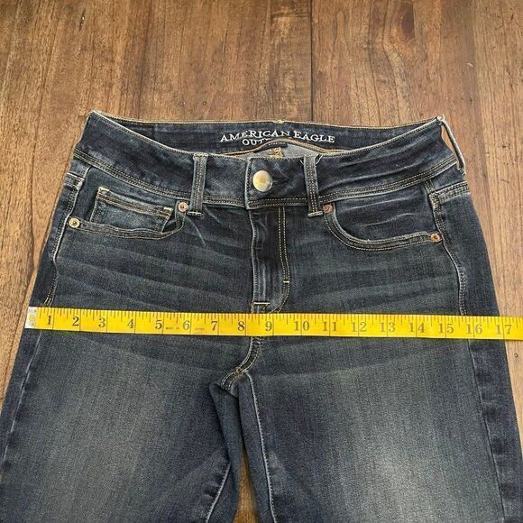 American Eagle Kick Boot Jeans Size 4 - Picture 9 of 11